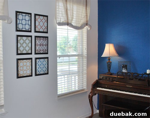 Amanda's DIY Crate & Barrel inspired geometric prints designed with Illustrator and Photoshop.