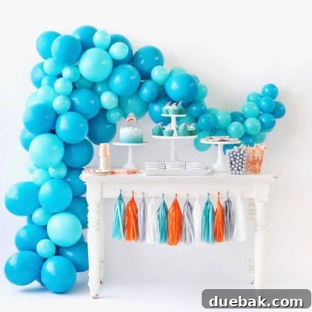 Stunning DIY balloon arch decoration for an event