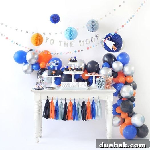 Understated elegance in a balloon arch design