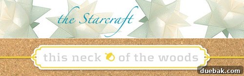 Cascading Moravian star mobile by The Starcraft
