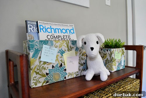 Transform Cork Into Chic Fabric Vases 3 DIY cork vase covered with a colorful, patterned fabric, adding a playful touch to home decor.
