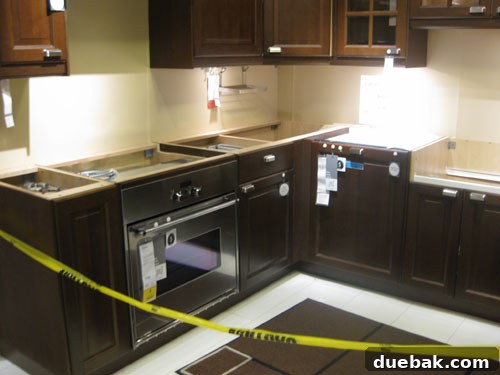 Unfinished kitchen display showing the raw beauty and potential of a renovation project, inspiring creativity