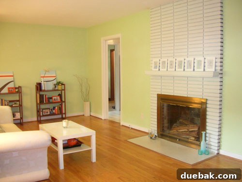 A vibrant room with early decor choices, demonstrating a bold, unrestricted approach to home design.