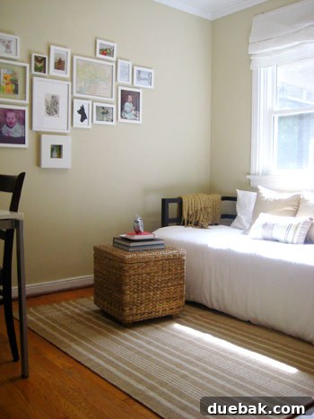 A more refined and sophisticated living space, representing a mature and curated design aesthetic.