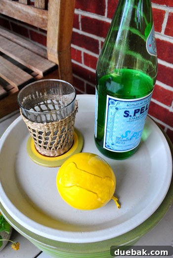 Create Whimsical Puffy Paint Pumpkins 15 Burger's tiny pumpkin on a planter side table