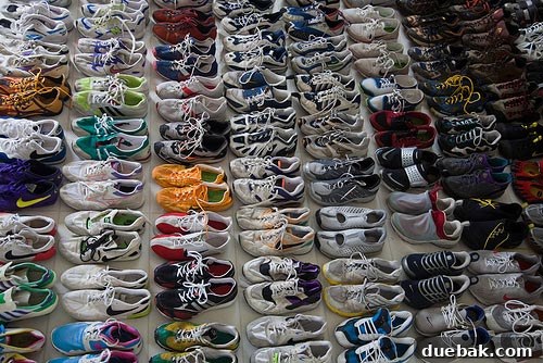 House Hunting: Facts Stranger Than Fiction 4 Pile of shoes on a floor