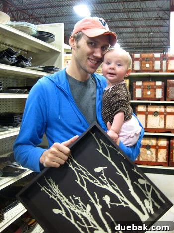 Clara, a cute baby, featured alongside a discussion of personal decor favorites.