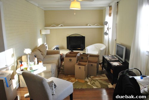 A welcoming entryway or hallway, clean and clear, creating a positive first impression.