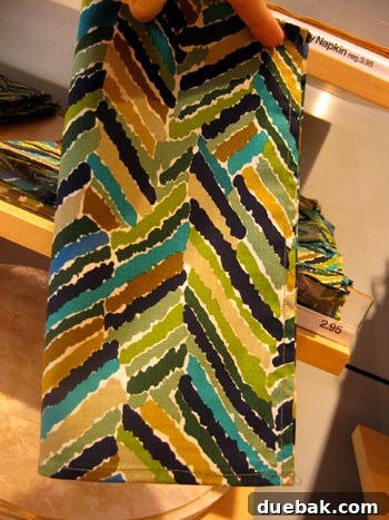 Beautiful patterned napkins, an elegant and affordable gift for hosts, perfect for dining settings.