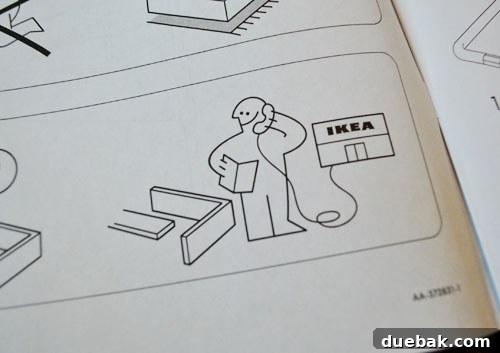 Humorous image depicting a call to IKEA for Swedish meatballs