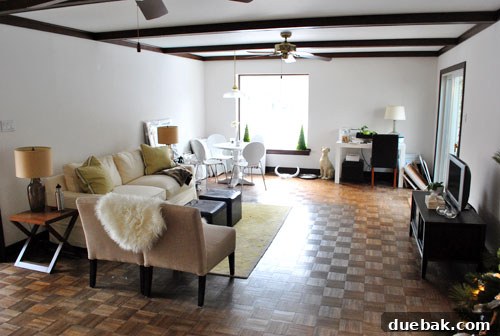 Cozy and inviting family room with arranged furniture and a welcoming atmosphere