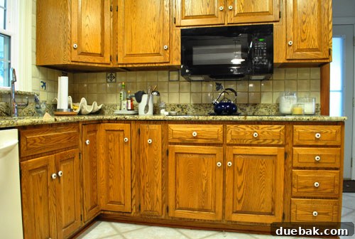 Our Cabinets Have Eyes 2 Kitchen cabinet knobs that look like eyes