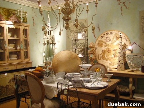 Interior of Williams & Sherrill in Richmond, VA, showcasing stylish home decor and fabrics.