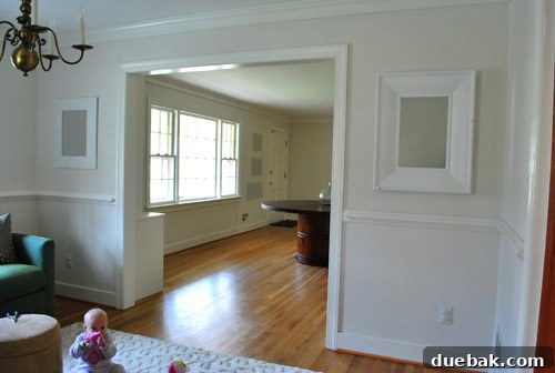 Reflect Your Ideas DIY Mirror Whiteboards 5 Two mirrors hung as dry-erase boards, empty