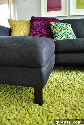 Custom Painted Ikea Furniture Legs 12 Close-up of the new oil-rubbed bronze sectional leg, highlighting metallic sheen
