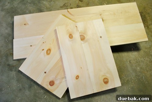 First leg of console table attached