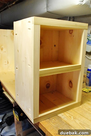Completed console end unit
