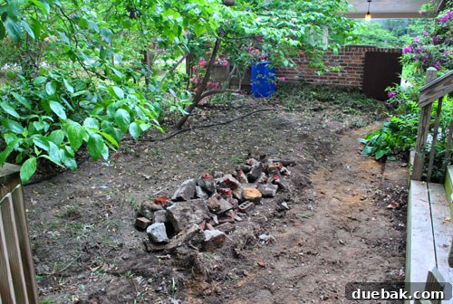 Achieving a Flawless Foundation for Your Paver Patio 8 All concrete removed after extensive demolition work