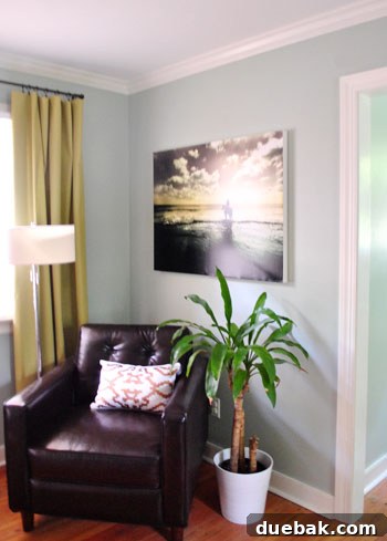 Securely Mounting Large Prints to Canvas Using Acrylic Medium 14 The luminous quality of the horse art prints in the bedroom