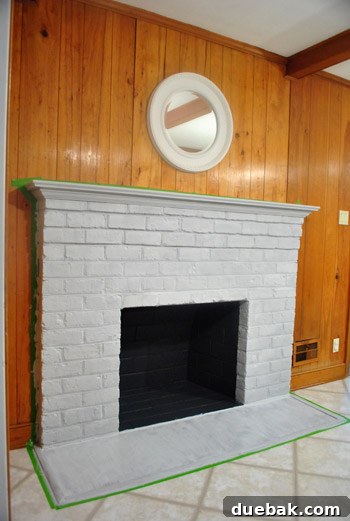 Priming Fireplace Surround