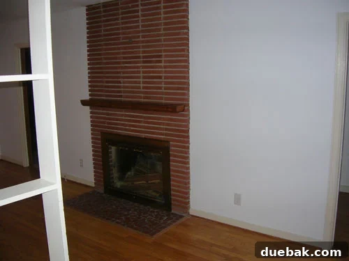 First House Fireplace Before