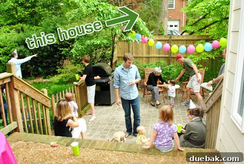 Only in Richmond 3 A cozy backyard patio with outdoor furniture, suggesting a relaxed neighborhood setting
