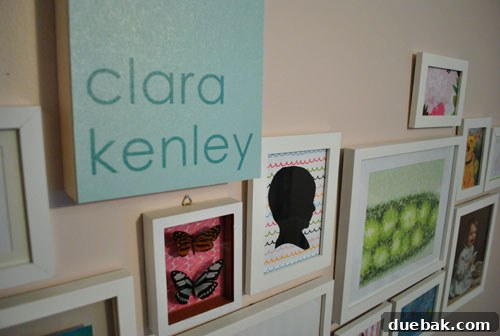 From Drab to Fab: Spray Paint Frame Makeover 11 The original frames in the bedroom space, before painting