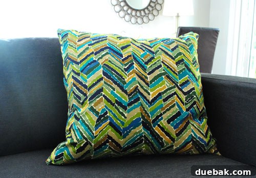 Celebrating April's Apex 3 Sue the Napkin transformed into a cozy, custom-made decorative pillow.
