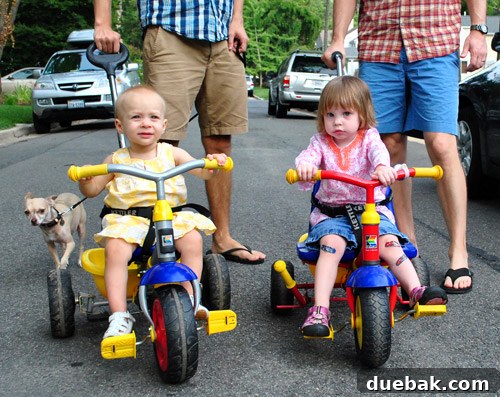 Six Dollar Cabinet Score 2 Family enjoying a bike ride in Arlington, Virginia