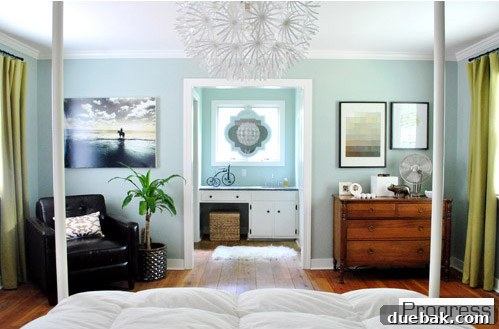 Spacious master bedroom in the current house, highlighting the potential for luxury and comfort