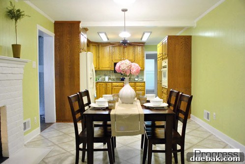 Another view of the current house kitchen, highlighting its potential for an eat-in area and open concept design