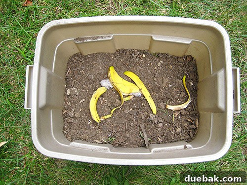 Turn Pallets Into Garden Gold 2 Old small compost bin in a backyard
