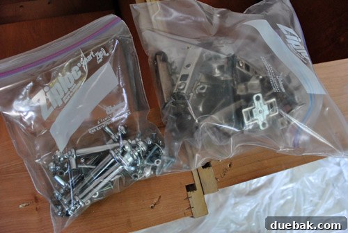 Cabinet Painting Prep for a Perfect Finish 3 Organizing cabinet hardware into separate bags for reassembly