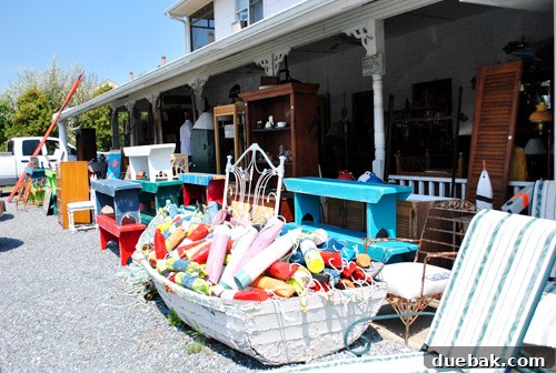 Delaware's Hidden Thrift Treasures 8 Exterior view of Beach Plum Antiques, a popular thrift store in Bethany Beach, Delaware