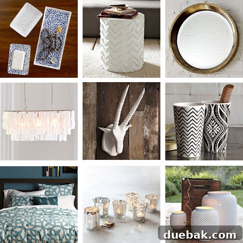 Free Range Freebie 2 A curated selection of modern West Elm home decor items, including furniture, lighting, and decorative accessories, inspiring potential gift card purchases.