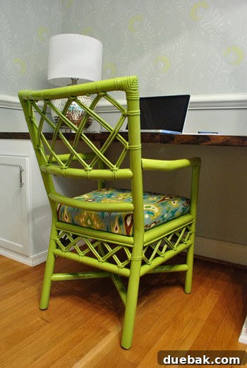Reupholster Your Chair Cushion 11 Bold office chairs complementing subtle stencil