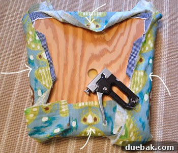 Reupholster Your Chair Cushion 5 Stapling initial points for chair upholstery