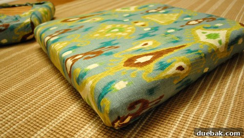 Reupholster Your Chair Cushion 7 Finished upholstered cushion back