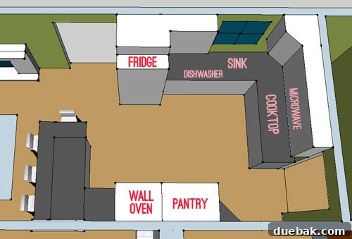 Revolutionize Your Kitchen: Smart Cabinet and Appliance Relocation 22 Before kitchen layout showing appliances