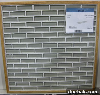 Our Kitchen's Penny Tile Backsplash The Perfect Pick 2 Smoky Gray Skinny Tile