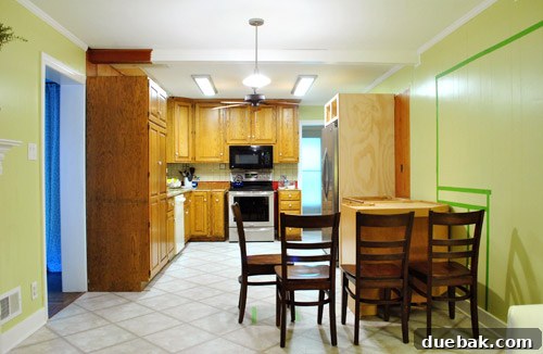 Tearing Down The Kitchen Wall! 5 Official looking document, possibly a building permit application or structural plan