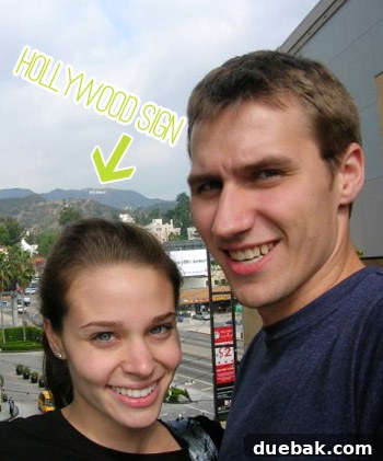 The Zero Three Directive 10 Vintage photo of the author visiting Hollywood in 2005, fulfilling a high school dream