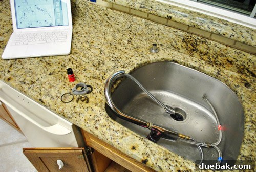 Granite countertop