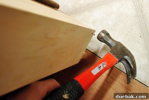 Optimize Your Kitchen: Filling Stove-Side Cabinet Gaps 11 Final filler pieces installed on both sides of the stove