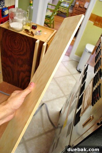 Optimize Your Kitchen: Filling Stove-Side Cabinet Gaps 10 Thinner 3/8-inch project boards for final gap filling
