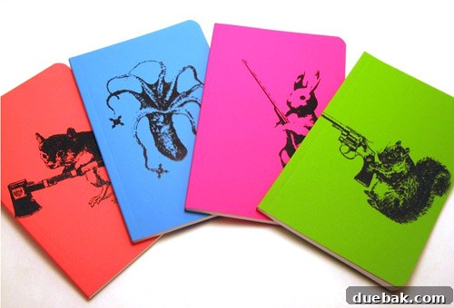 Dangerous Animal notebooks from MonkeyDogStudio