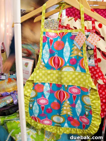 Festive kids apron from Love Elaine