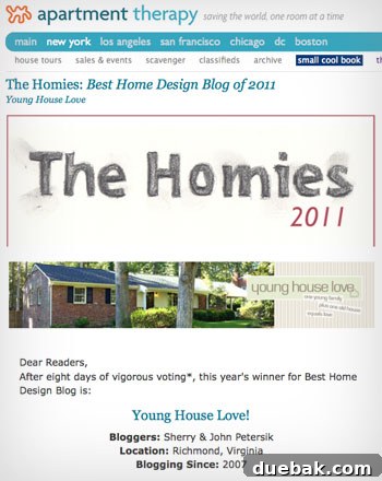 February's Finest 20 Winning Apartment Therapy's Best Home Design Blog 2011