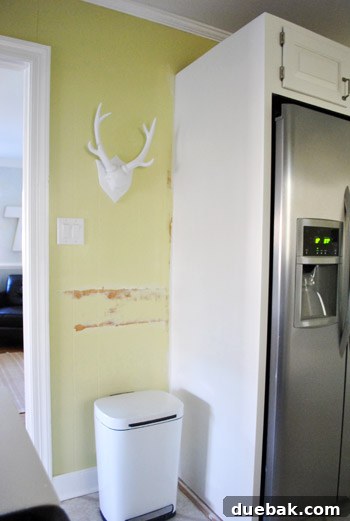 Completing Your Home's Loose Ends 7 Stylish white faux deer head as kitchen wall art