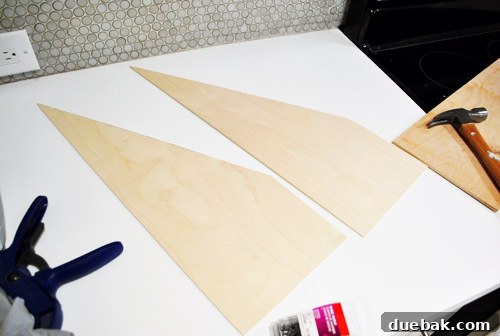 Build a Custom Wood Range Hood 19 Cut Quadrilateral Plywood Panels
